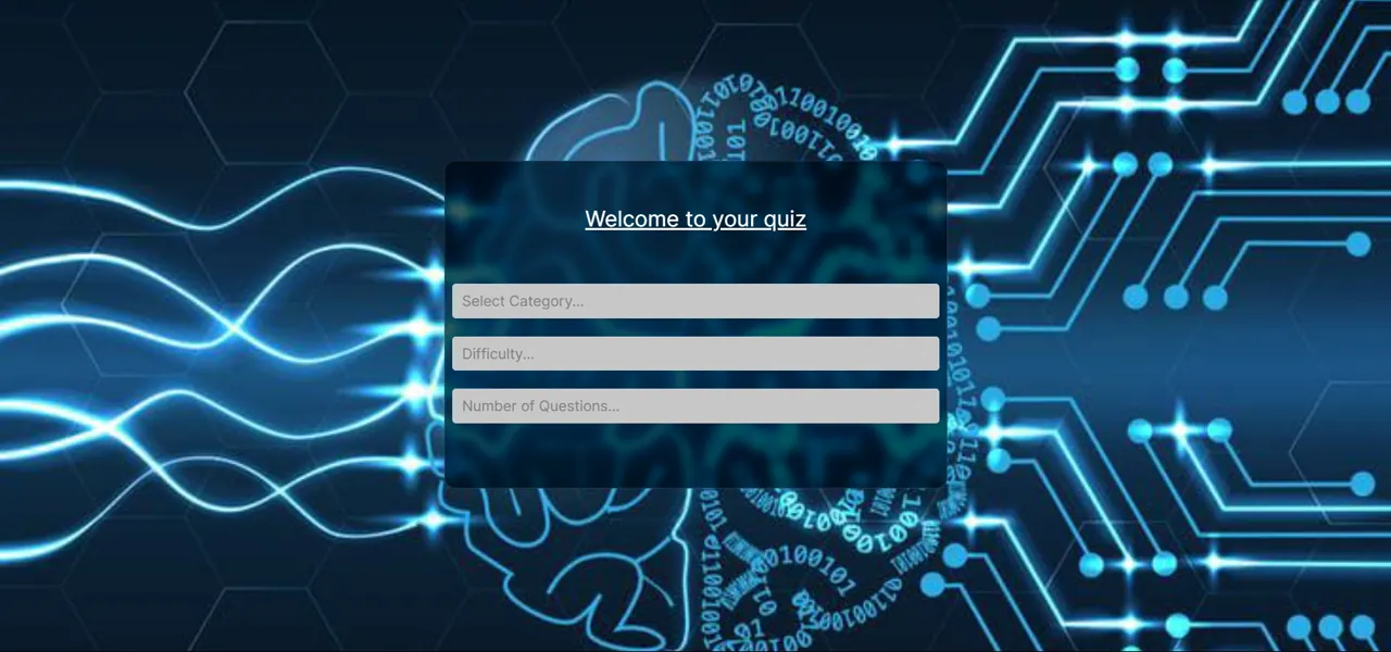 Quiz screenshot
