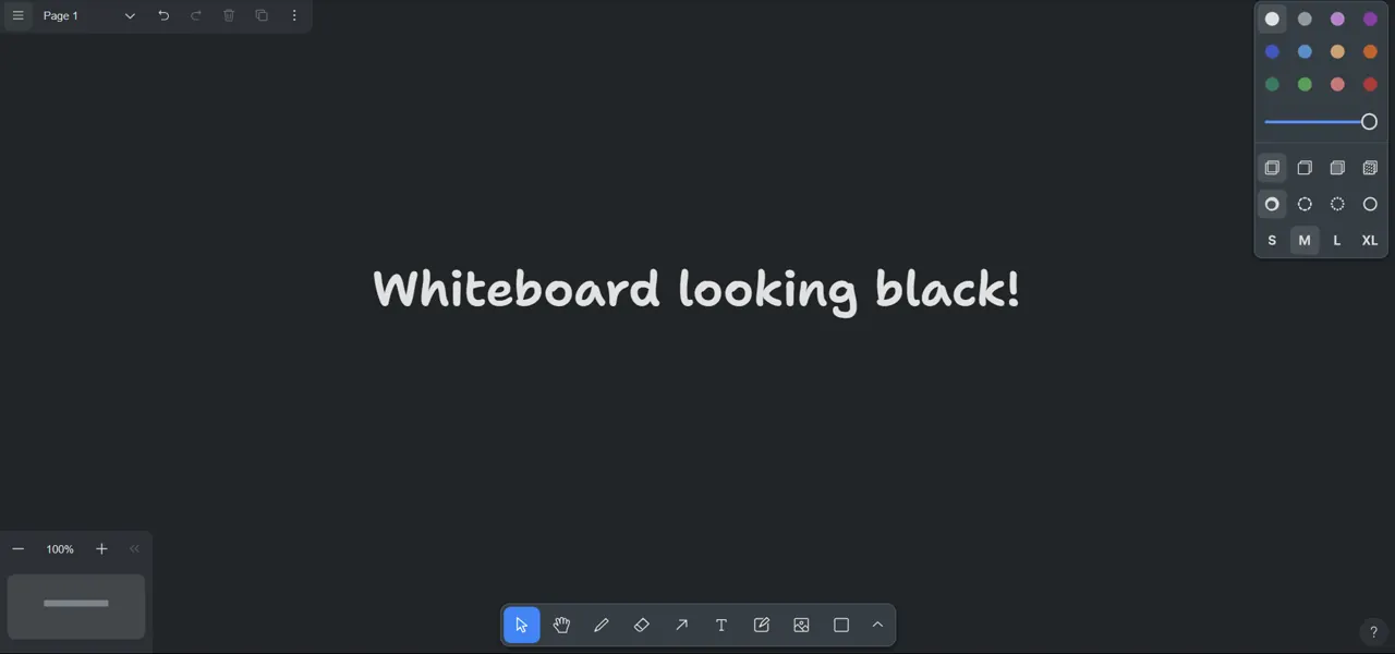 Whiteboard screenshot